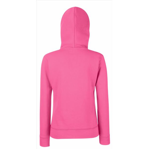 FOTL Lady-Fit Premium Hooded Sweat Jacket, Fuchsia, XXL