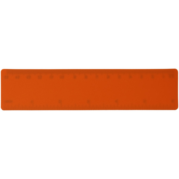 Rothko 15 cm PP liniaal - Oranje