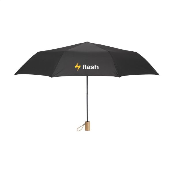 Mini Umbrella hopfällbart RPET paraply 21 inch