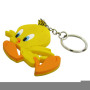 2D zacht PVC sleutelhanger