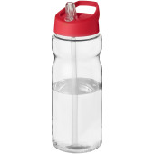 H2O Active® Base 650 ml sportflaska med piplock - Transparent/Röd