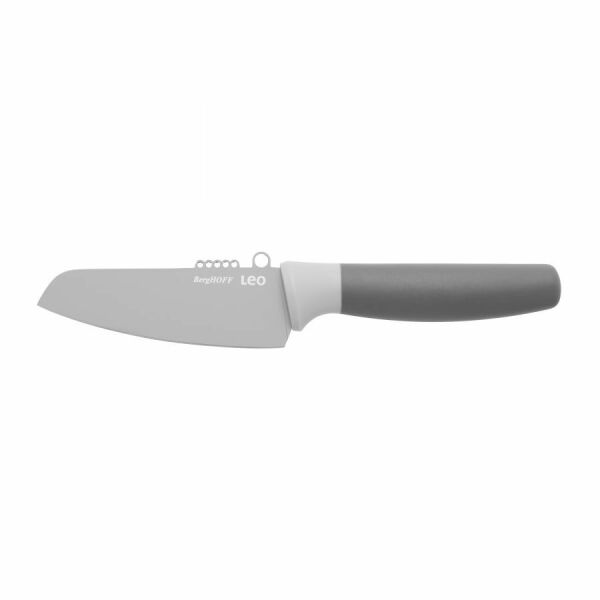 BergHOFF Leo 4.25" Stainless Steel Vegetable Knife with zester, Gray - BergHOFF