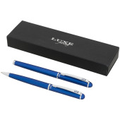 Andante cadeauset met twee pennen - Blauw