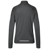 Ladies' Sports  Shirt Half-Zip - carbon - XS