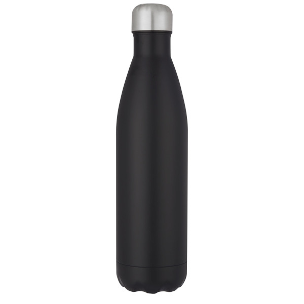 Cove vacuüm geïsoleerde roestvrijstalen fles van 750 ml - Zwart