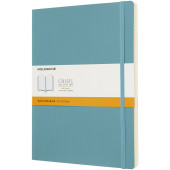 Moleskine Classic XL softcover notitieboek - gelinieerd - Rifblauw