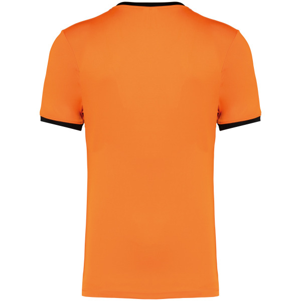 Sportshirt korte mouwen volwassene Orange / Black 3XL