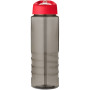 H2O Active® Eco Treble 750 ml drinkfles met tuitdeksel - Charcoal/Rood