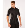 Classic Fit Cooltex® Contrast Polo Shirt - Navy/Light Blue - S