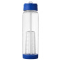 Tuttifrutti  740 ml Tritan™ infuser drinkfles - Transparant/Blauw