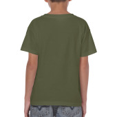 Gildan T-shirt Heavy Cotton SS for kids 106c military green L