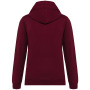 Hooded sweater met gecontrasteerde capuchon Wine / Navy 4XL