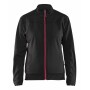 Dames service sweatshirt met rits