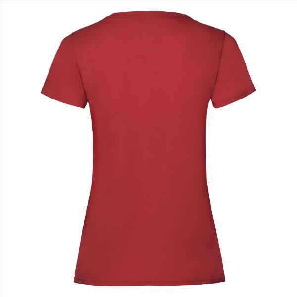 FOTL Lady-Fit Valueweight T, Red, S