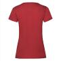FOTL Lady-Fit Valueweight T, Red, XL
