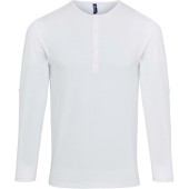 Long John - Men's roll sleeve T-shirt White S