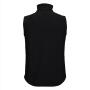 RUS Men Softshell Gilet, Black, XS