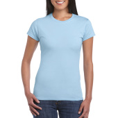 Gildan T-shirt SoftStyle SS for her Light Blue S