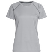 Stedman T-shirt Crewneck raglan for her 430c silver grey XL