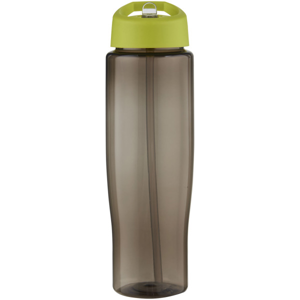 H2O Active® Eco Tempo 700 ml spout lid sport bottle - Lime/Charcoal