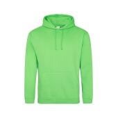 AWDis College Hoodie, Lime Green, XL, Just Hoods