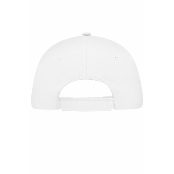 MB035 5 Panel Sandwich Cap - white/navy - one size