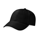 Pro-Style Heavy Brushed Cotton Cap - Black