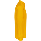 Overhemd in onderhoudsvriendelijk polykatoen-popeline heren Yellow XS