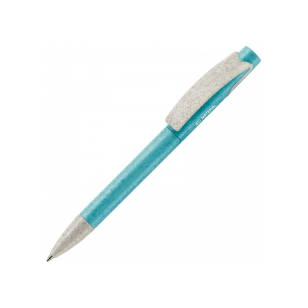 Ball pen Punto bio - Light blue / Beige
