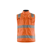 High Vis Oranje/Marineblauw