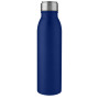 Harper 700 ml stainless steel water bottle with metal loop - Mid blue