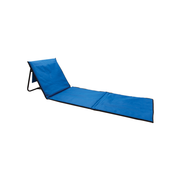 Opvouwbare strand loungestoel, blauw