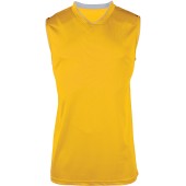 Herenbasketbalshirt Sporty Yellow 4XL