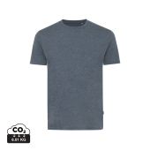 Iqoniq Manuel gerecycled katoen t-shirt ongeverfd, heather navy (XL)