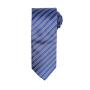 Double Stripe Tie, Navy/Blue, ONE, Premier