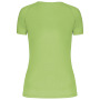 Dames sport-t-shirt V-hals Lime XXL
