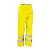 High Profile Rain Trousers - Fluorescent Yellow