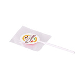 Lolly met sticker Lolly met sticker