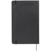 Classic PK softcover notitieboek - ruitjes - Zwart
