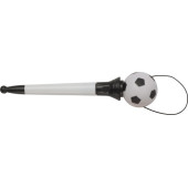 Plastic balpen met anti-stress voetbal Plastic balpen met anti-stress voetbal