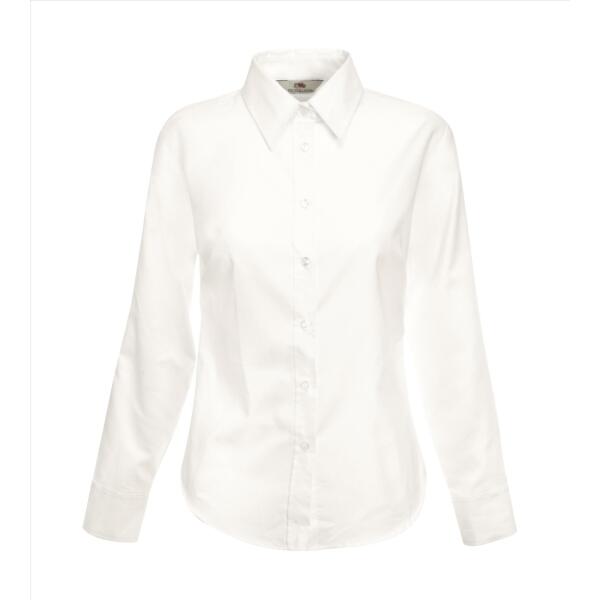 Fruit of the Loom Lady-Fit LSL Oxford Shirt