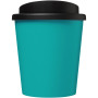 Americano® espresso 250 ml geïsoleerde beker - Aqua blauw/Zwart