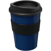 Americano® Medio 300 ml beker met grip - Blauw/Zwart