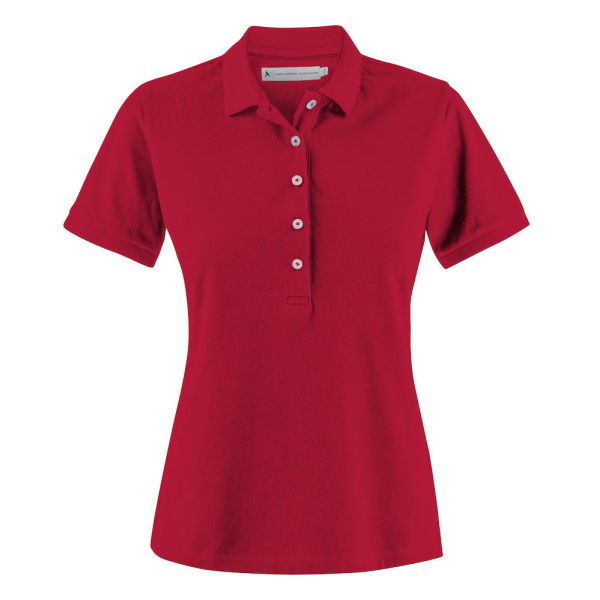 Harvest Sunset polo Woman Red XS
