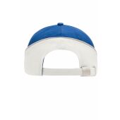 MB6506 6 Panel Turbo Piping Cap - royal/white/light-grey - one size