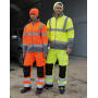 Safety Cargo Trouser - Fluorescent Yellow - XS