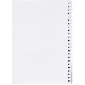Desk-Mate® A5 notitieboek met synthetische omslag - Wit