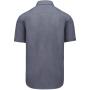 Ace - Heren overhemd korte mouwen Urban Grey L