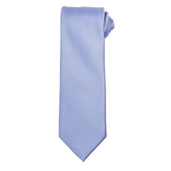 Colours Silk Tie Mid Blue One Size