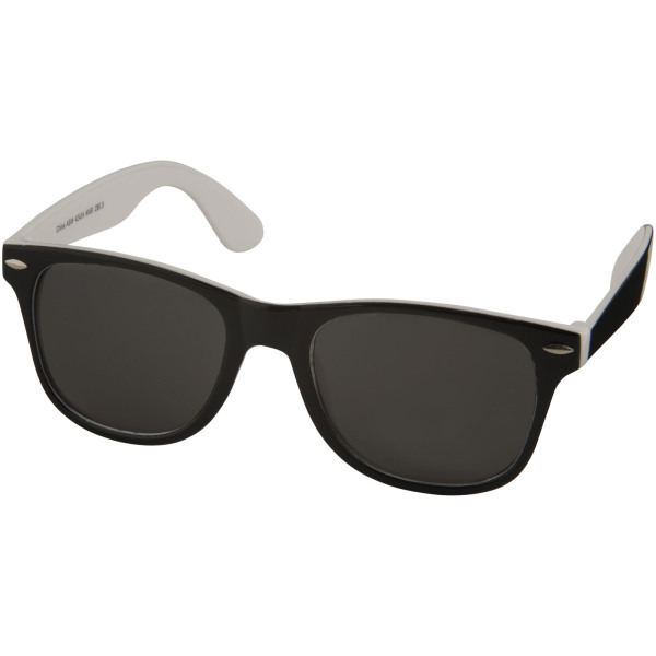 Sun Ray zonnebril – colour pop - Wit/Zwart